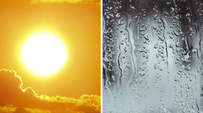 Chuvas fortes e calor extremo acionam alerta de risco em dois estados