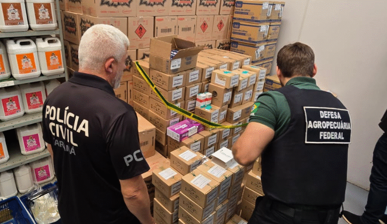 polícia mapa apreensão